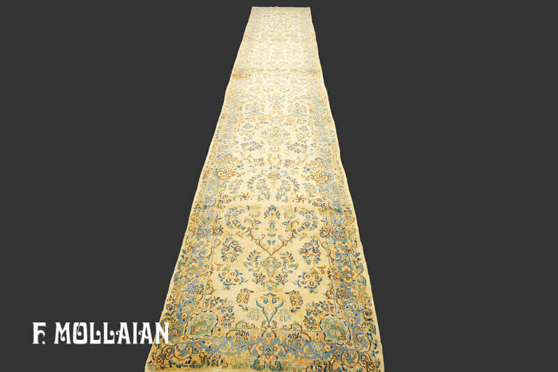 Antique Persian Kerman Runner  n°:74835225